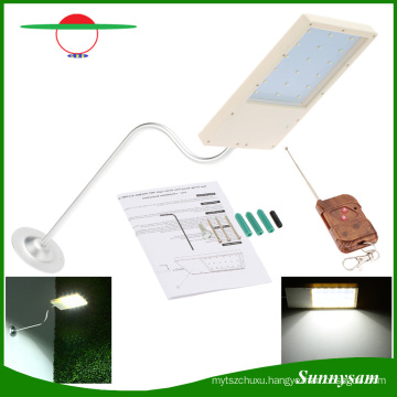 Solar Powered 18 LED Street Light Automatic Light Sensor Outdoor Garden Path Spot Light Wall Emergency Lamp Luminaria with Remote Control